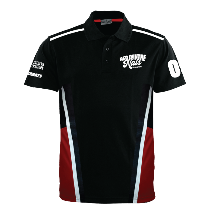 RED CENTRENATS 09 CLASSIC POLO | Summernats Official Merchandise Store